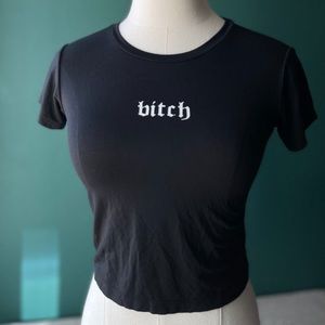 Poster Girl Dolls Kill baby tee crop top